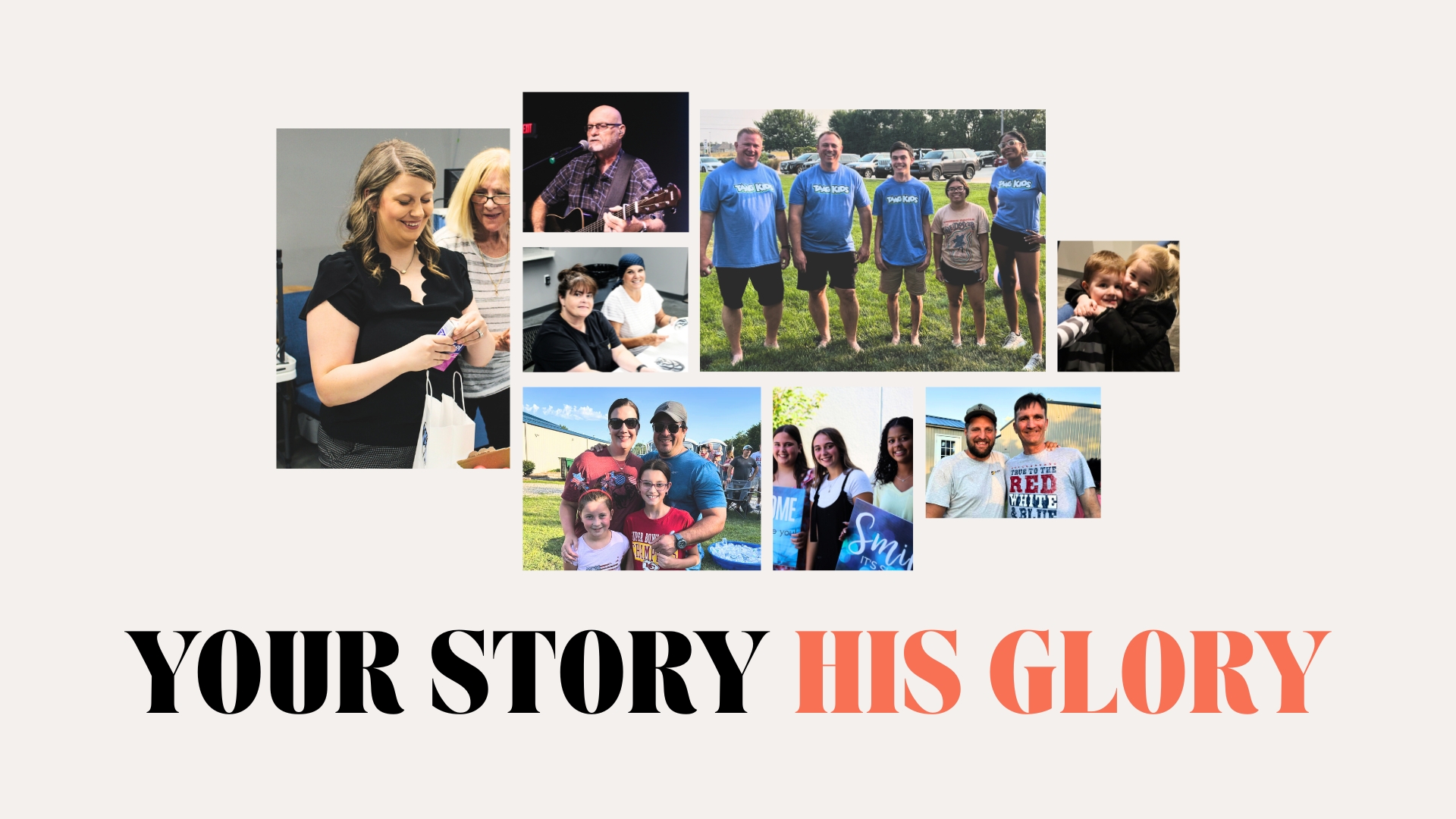 Your Story His Glory Series Graphic