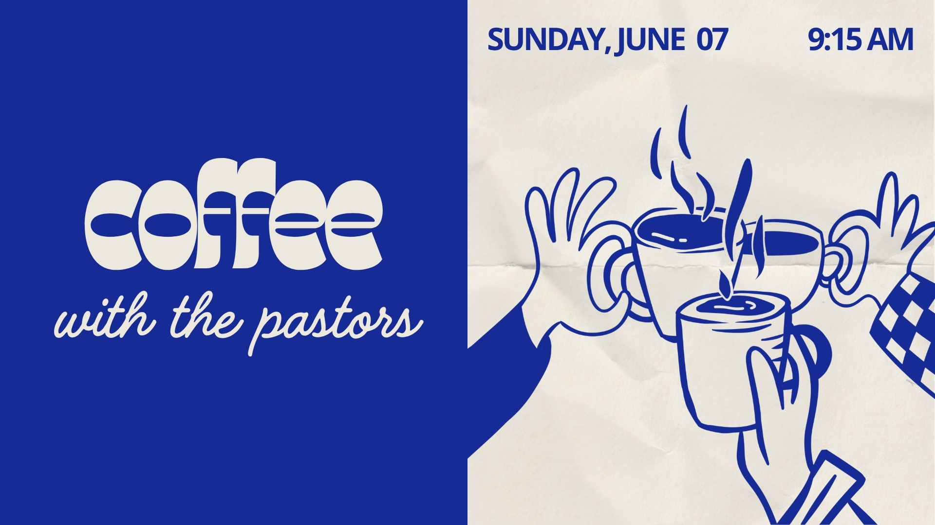 Coffee with the Pastors June 2026 - TAAG Church